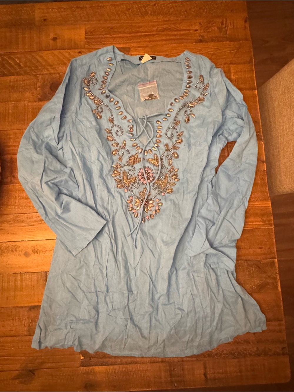 VENUS Embellished Tunic Coverup
